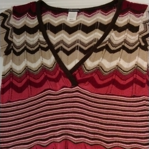 Vintage Maurice Knit Sweater Dress Sz. S - Picture 8 of 12